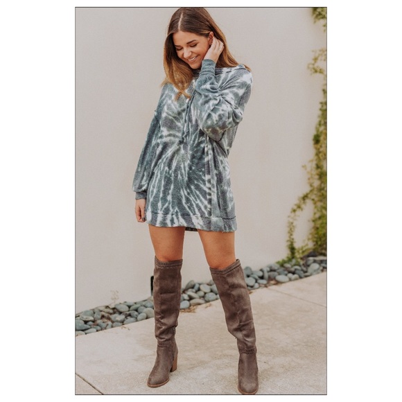 Free People Best Catch Tie Dye Light Sweatshirt - Picture 4 of 4